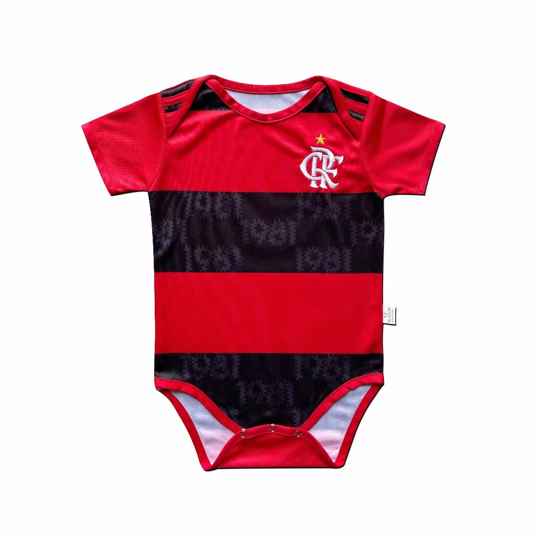 Flamengo Baby - Soccer Jersey Suit Newborn Baby Romper Jumpsuit Toddler Outfits Football Uniform