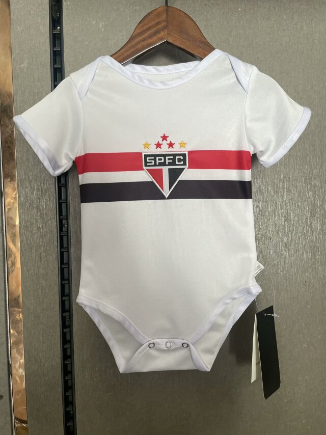 Sao Paulo Baby - Soccer Jersey Suit Newborn Baby Romper Jumpsuit Toddler Outfits Football Uniform