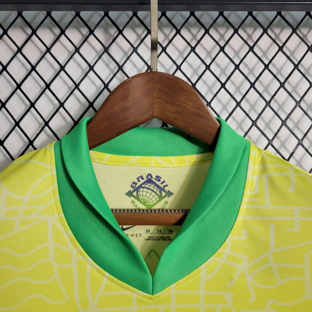 Brazil 2024/25 Home Kids Kit