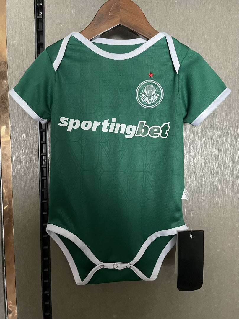 Palmeiras Baby - Soccer Jersey Suit Newborn Baby Romper Jumpsuit Toddler Outfits Football Uniform