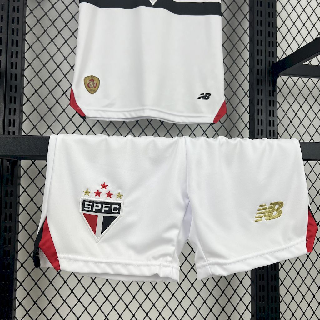 Sao Paulo 2025/26 Home Kids Kit