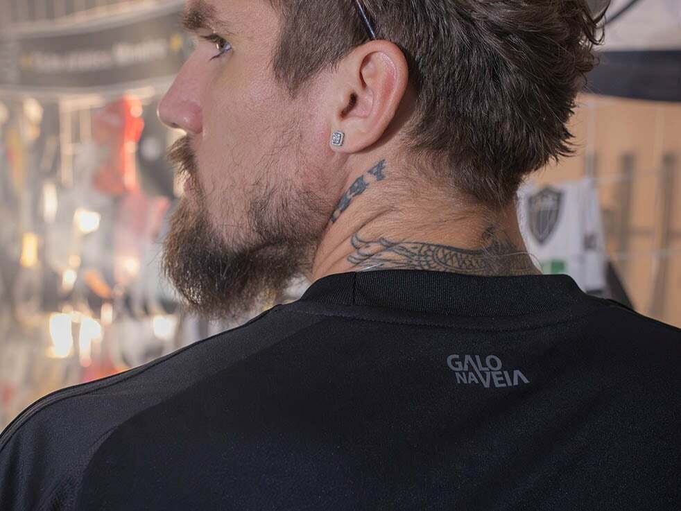 Camisa All Black do Atlético Mineiro 2025 - Preta