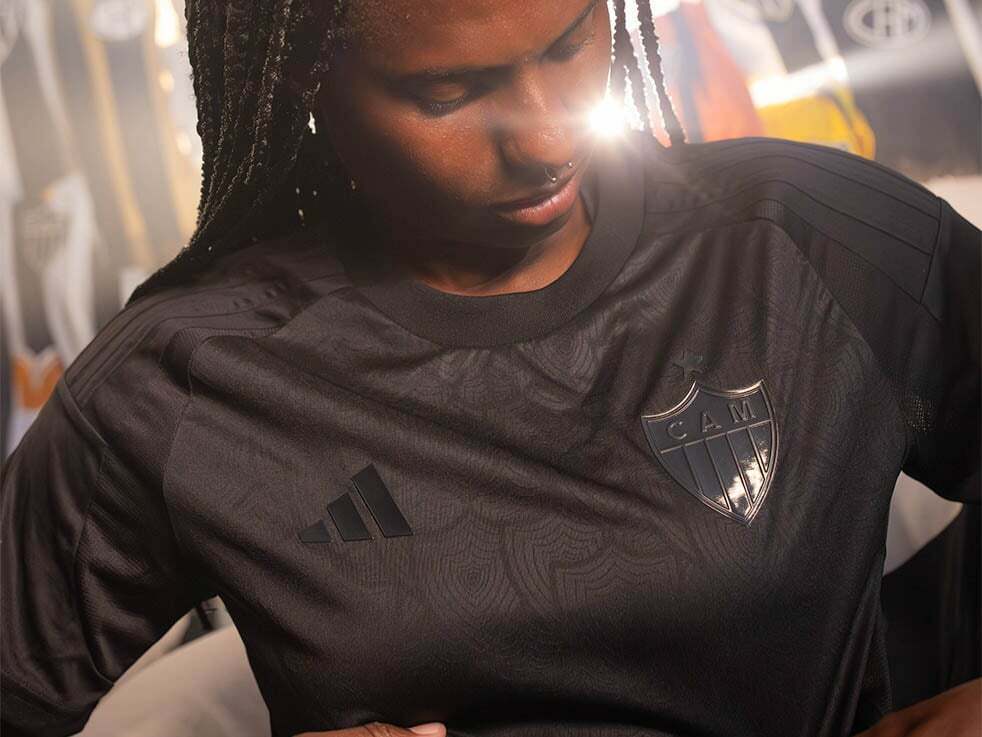 Camisa All Black do Atlético Mineiro 2025 - Preta