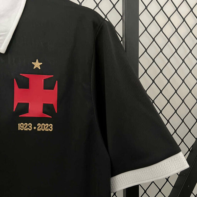 Camisa Vasco III 2023 Kappa Masculina - Camisas Negras