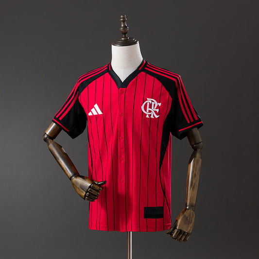 25/26  Camisa Flamengo US Pack – Adidas Life styler Jersey