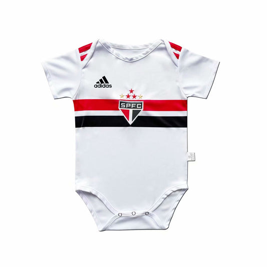 Sao Paulo Baby - Soccer Jersey Suit Newborn Baby Romper Jumpsuit Toddler Outfits Football Uniform