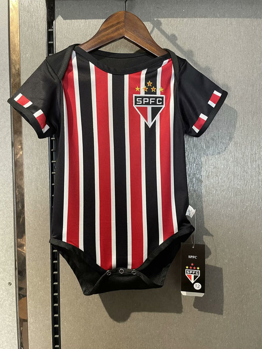 Sao Paulo Baby - Soccer Jersey Suit Newborn Baby Romper Jumpsuit Toddler Outfits Football Uniform (Copy)