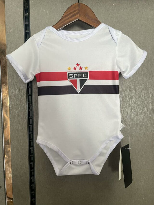 Sao Paulo Baby - Soccer Jersey Suit Newborn Baby Romper Jumpsuit Toddler Outfits Football Uniform