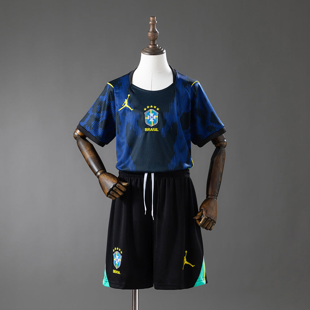 Brazil 2026 Away Jersey – Kids (Pre-Order Australia) World Cup