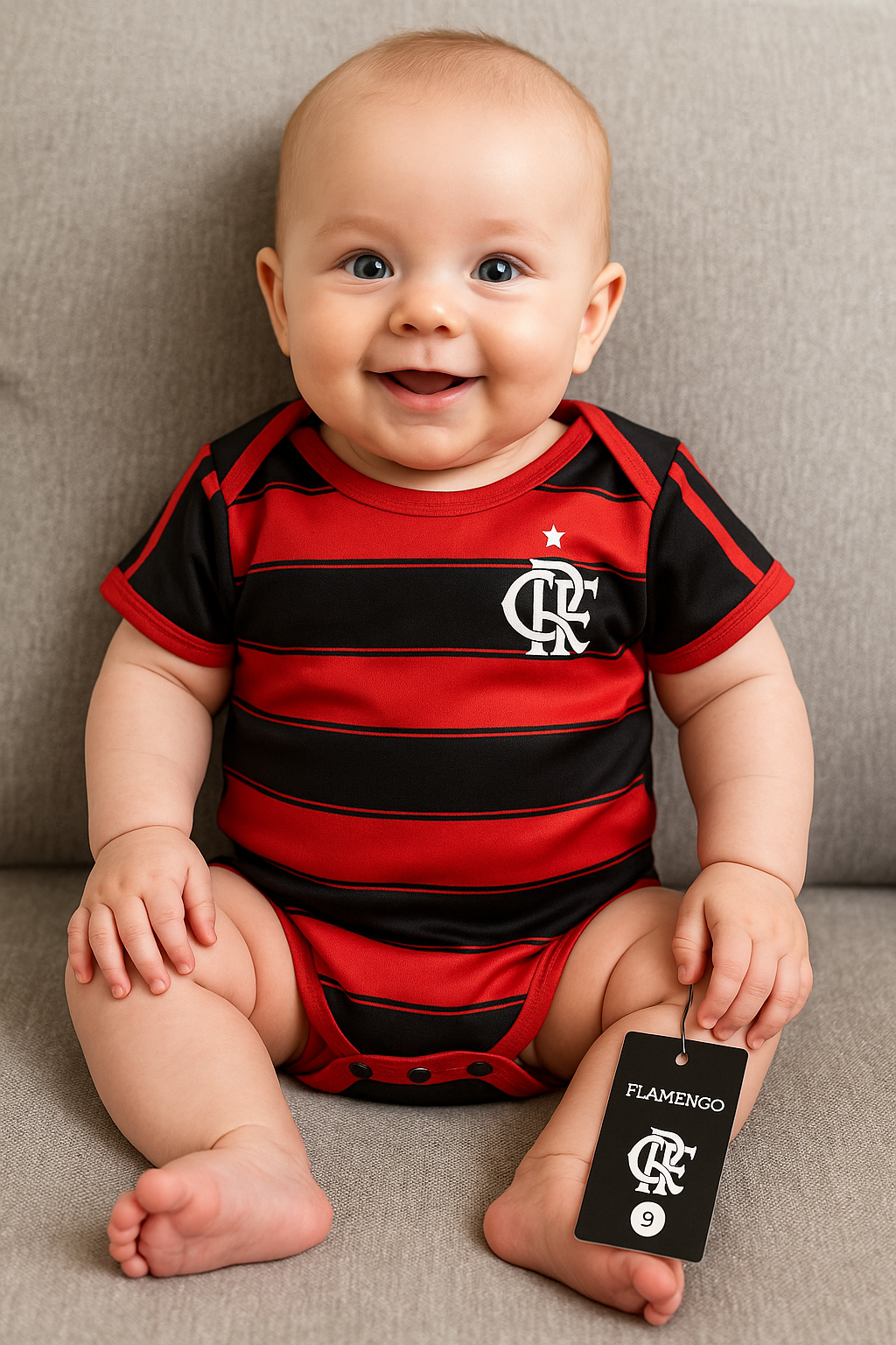 Flamengo Baby - Soccer Jersey Suit Newborn Baby Romper Jumpsuit