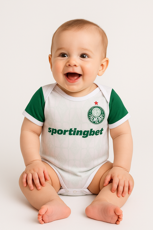 Palmeiras Baby - Soccer Jersey Suit Newborn Baby Romper Jumpsuit