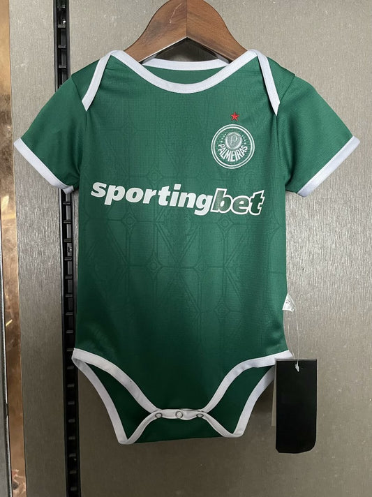 Palmeiras Baby - Soccer Jersey Suit Newborn Baby Romper Jumpsuit Toddler Outfits Football Uniform