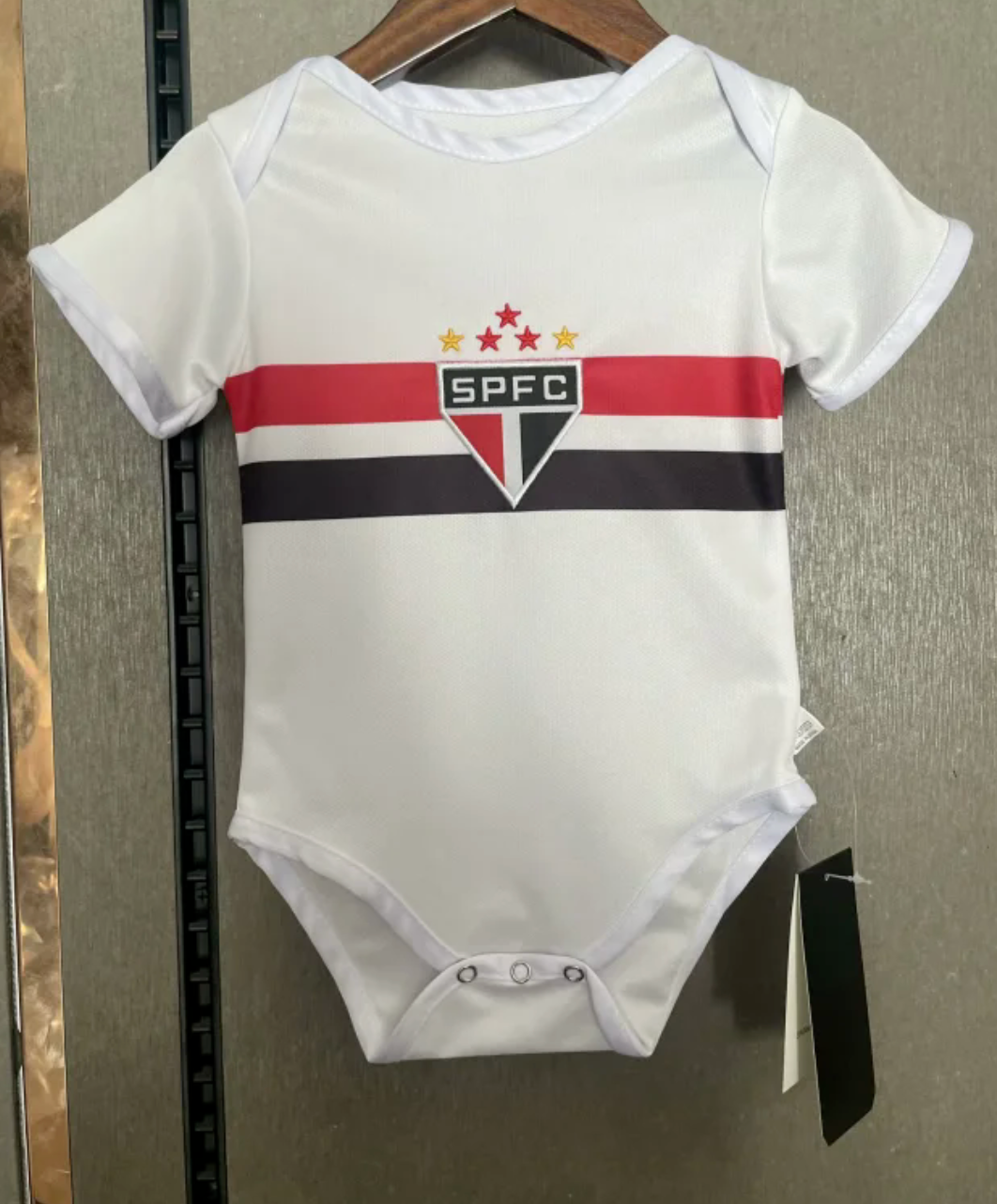 Sao Paulo Baby - Soccer Jersey Suit Newborn Baby Romper Jumpsuit