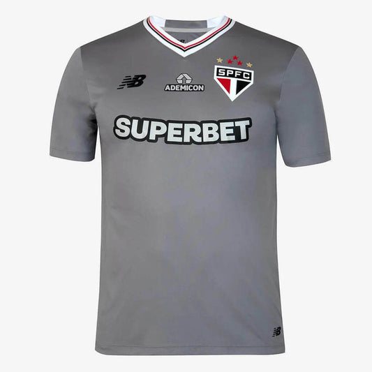Camisa cinza “Grey Days” do São Paulo 2025 (Special kit)